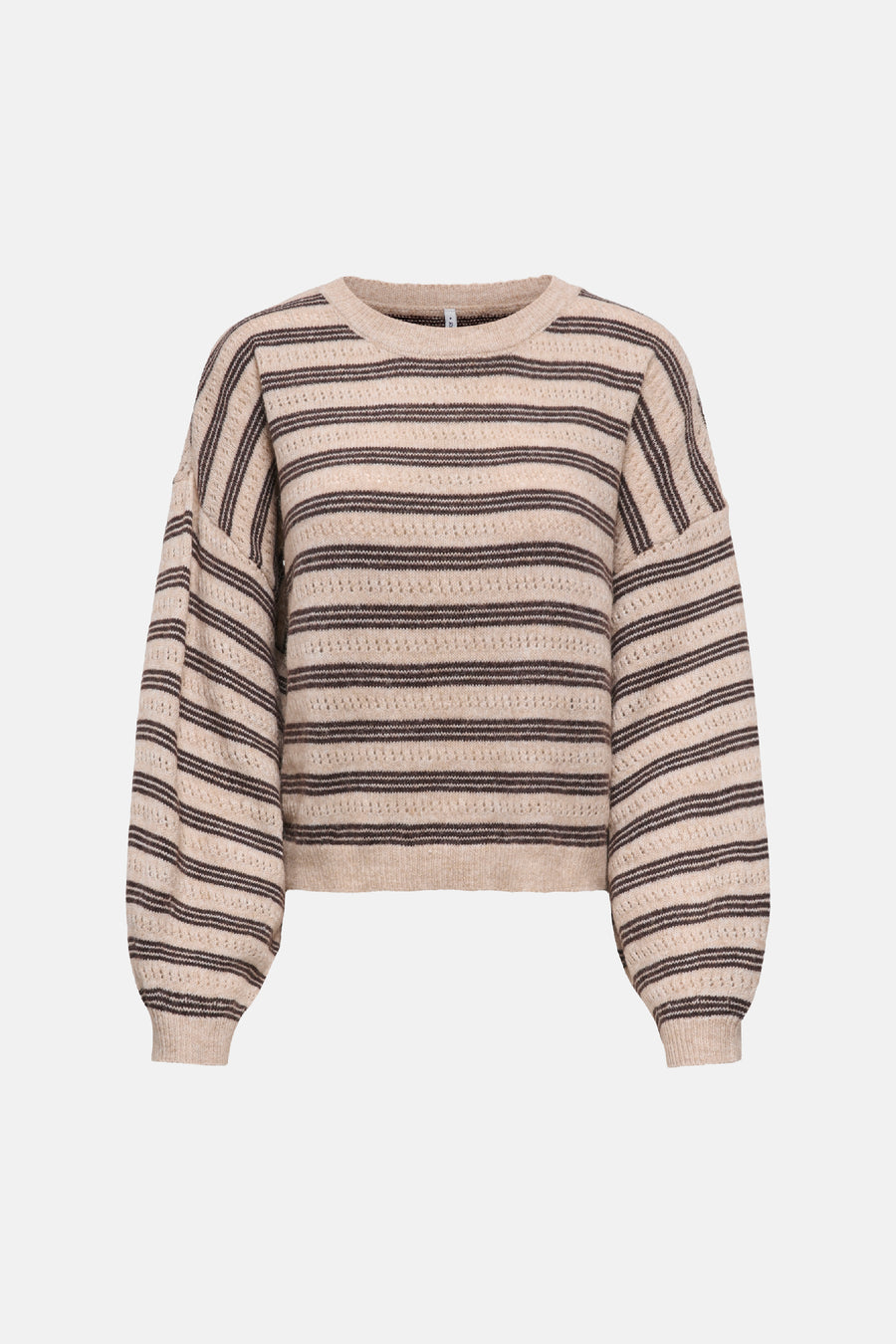 Trui met ronde hals beige - ONLY®