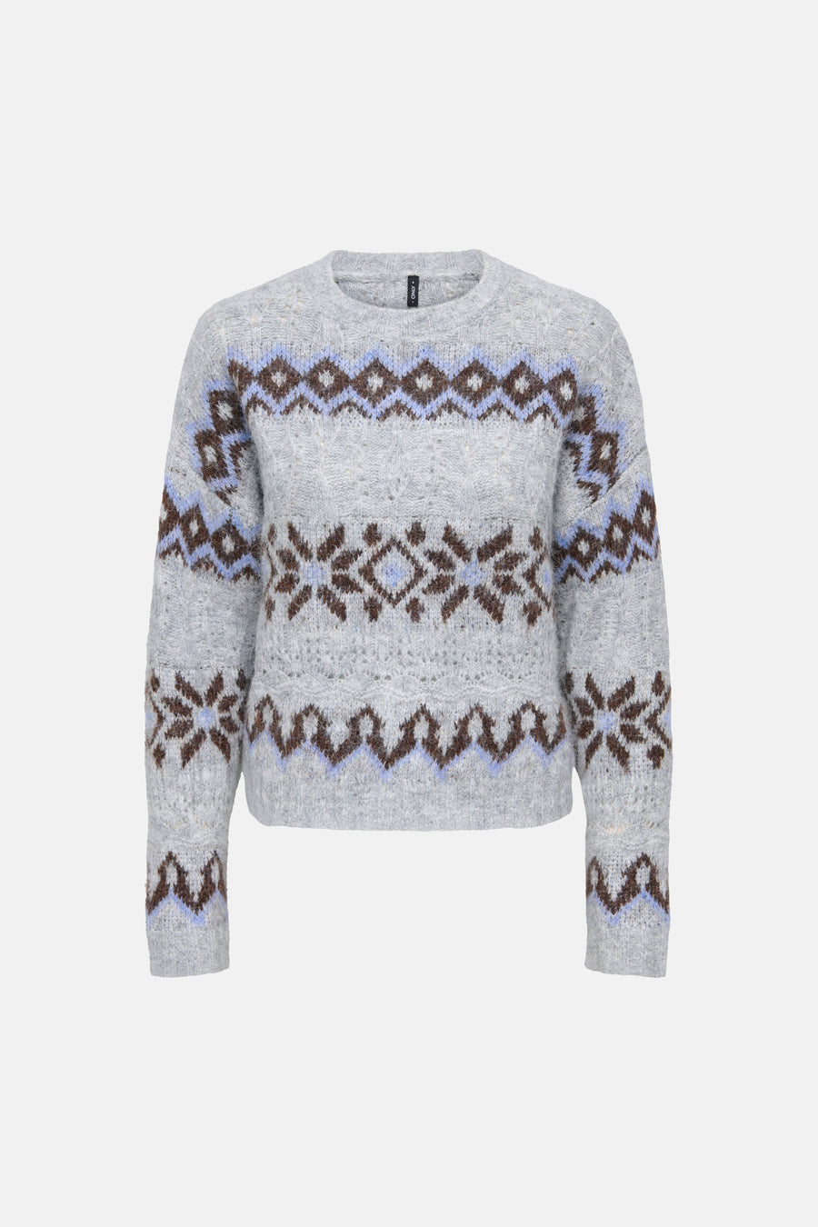 Trui met ronde hals grijs - ONLY®