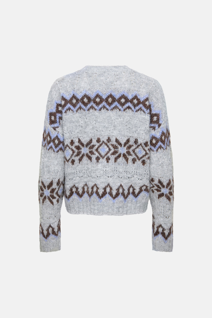 Trui met ronde hals grijs - ONLY®