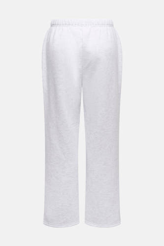 Grijze joggingbroek van ONLY, met een effen kleur en een elastische tailleband.
