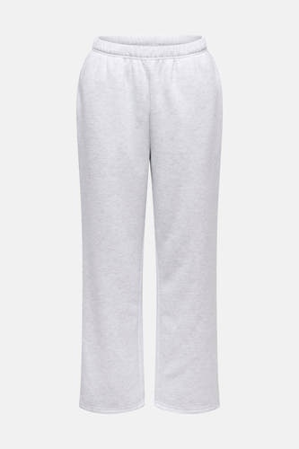 Grijze joggingbroek van ONLY, met een elastische tailleband en wijde pijpen.