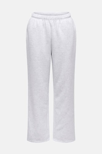 Grijze joggingbroek van ONLY, met een elastische tailleband en rechte pijpen.