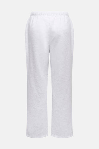 Grijze joggingbroek van ONLY, met een elastische tailleband en rechte pijpen.