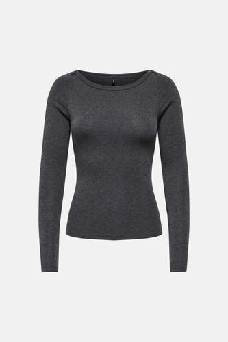 T-shirt met lange mouwen - grijs