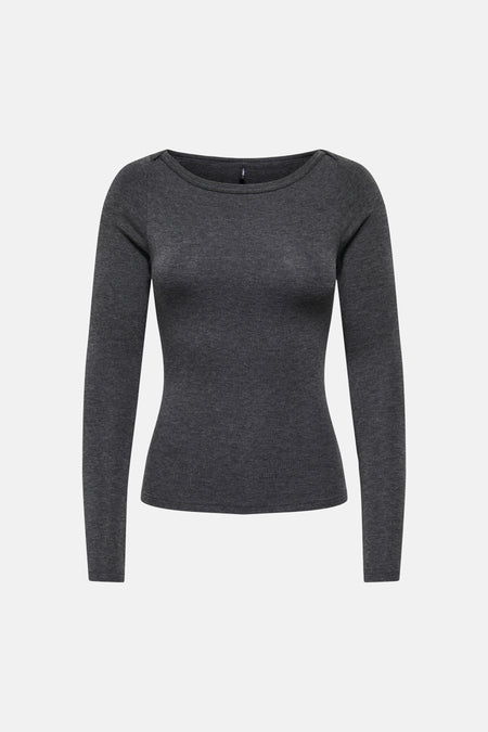 Top (lange mouwen) grijs - ONLY®