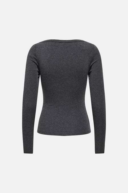 Top (lange mouwen) grijs - ONLY®