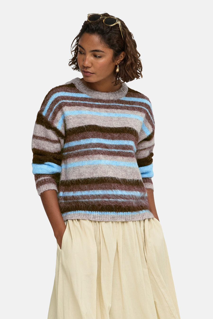 Trui met ronde hals multicolor - ONLY®