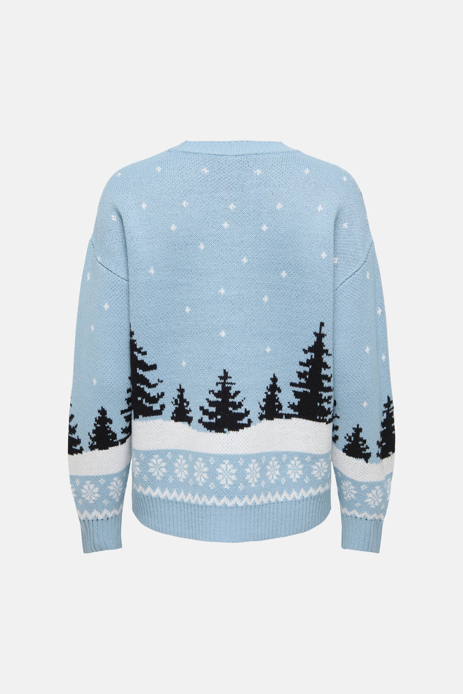 Trui met ronde hals blauw - ONLY®