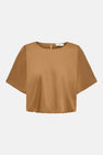Blouse (korte mouwen) cognac - JDY