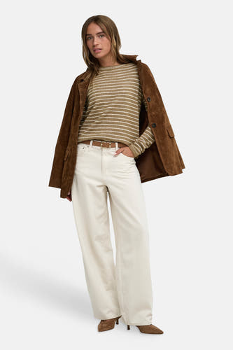 Pull col O beige - JDY