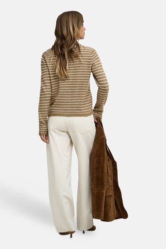 Pull col O beige - JDY
