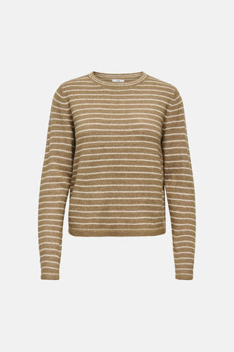 Pull col O beige - JDY