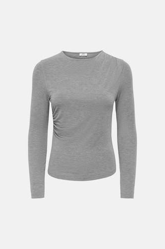 Top uni manche longue gris - JDY