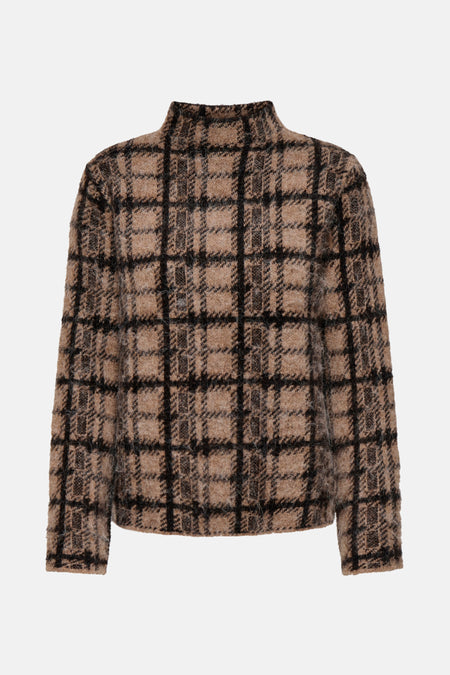 Trui met rolkraag bruin - ONLY®