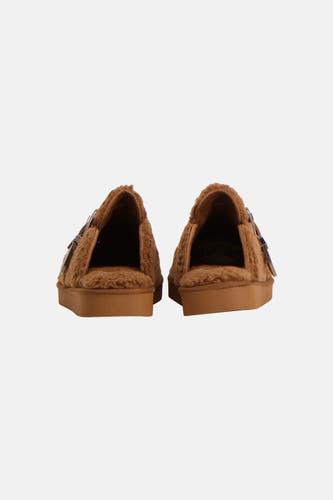Slippers - cognac