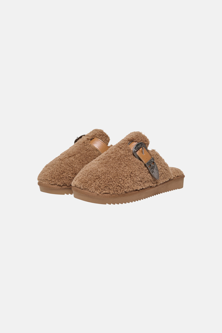 Slippers - cognac