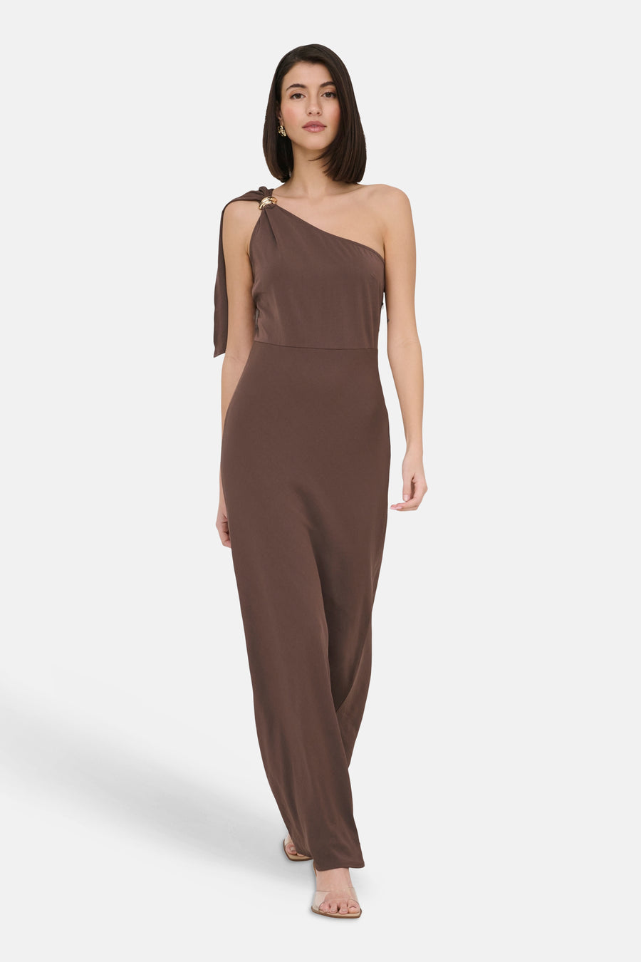 Kleedjes zonder mouwen bruin - JDY