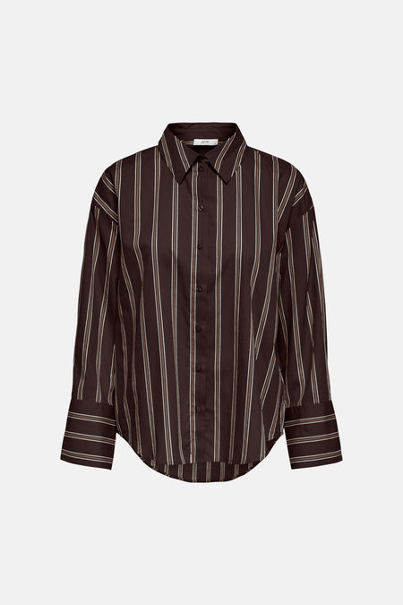 Hemd (lange mouwen) bruin - JDY