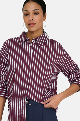 Chemise à manches longues - rouge