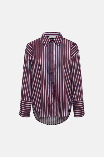 Chemise à manches longues - rouge