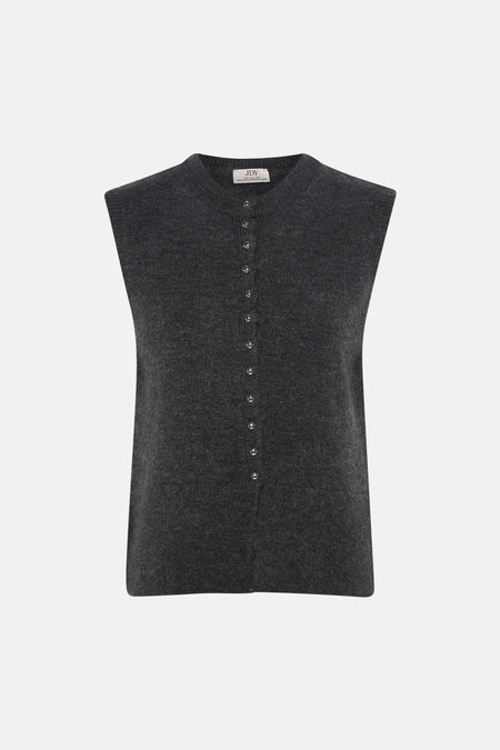 Gilet zonder mouwen - Dark Grey Melange