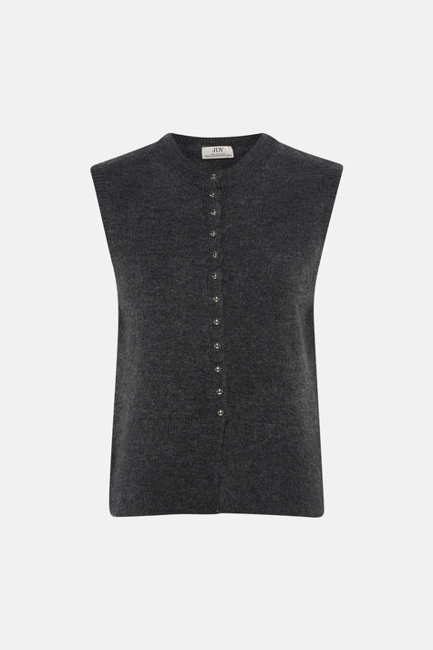 Gilet zonder mouwen - Dark Grey Melange