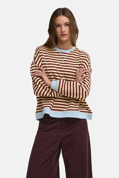 Sweat col O - Mellow Yellow
