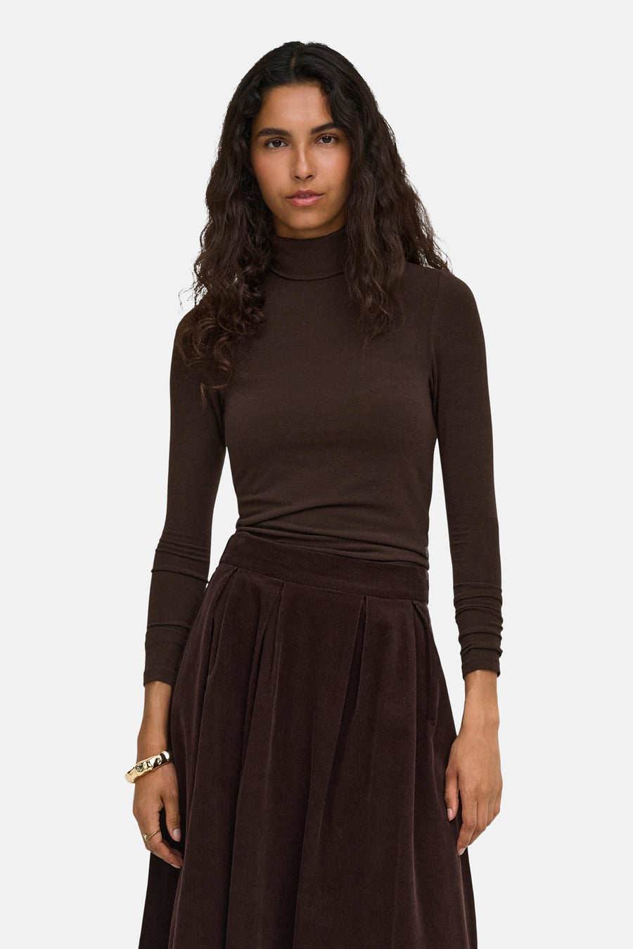 Top (lange mouwen) bruin - ONLY®
