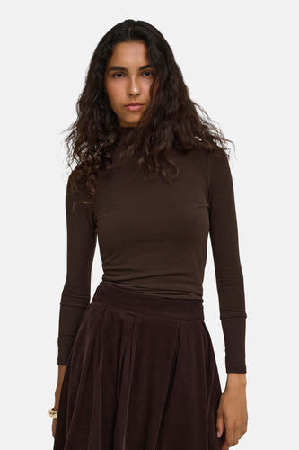 Top (lange mouwen) bruin - ONLY®
