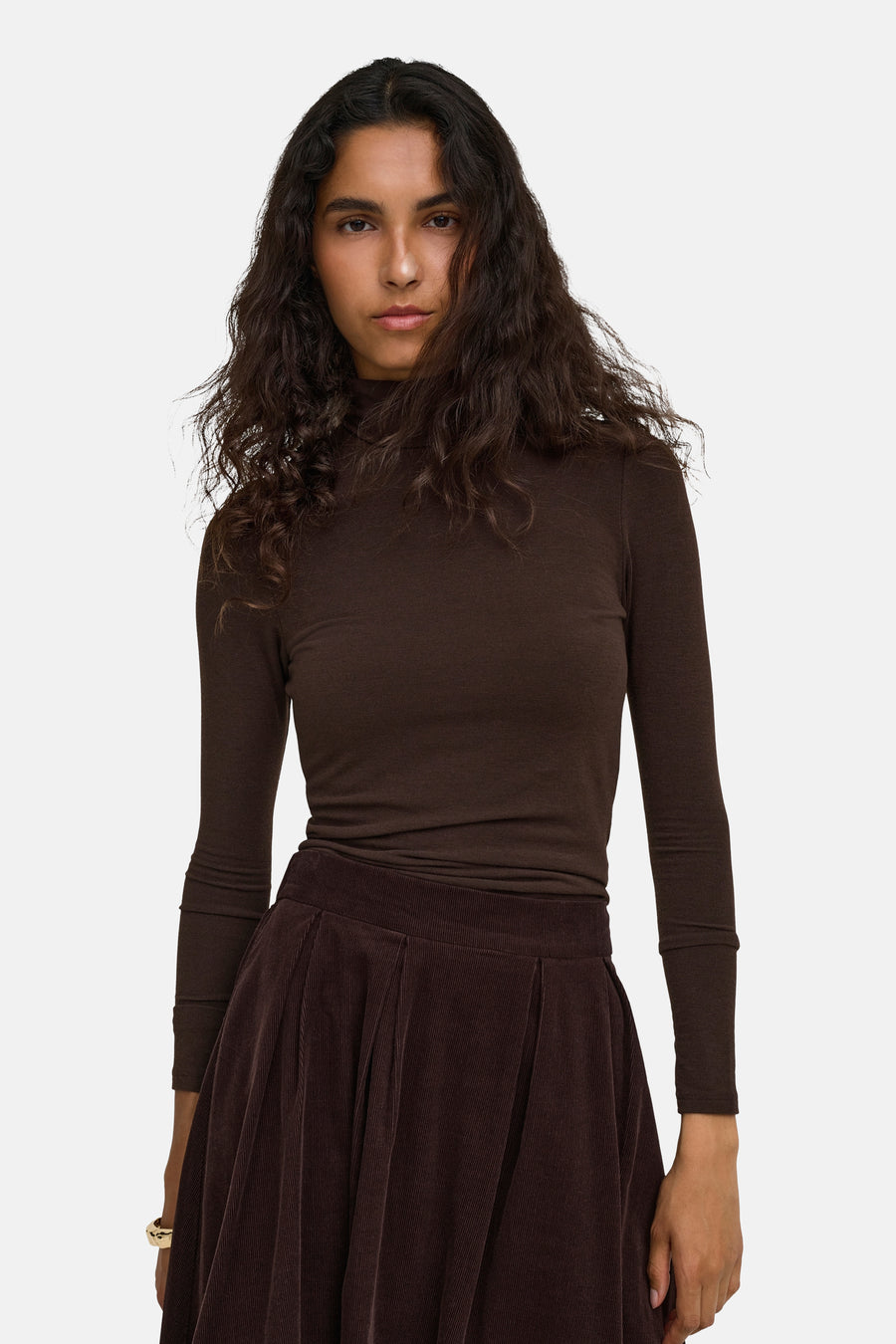 Top (lange mouwen) bruin - ONLY®