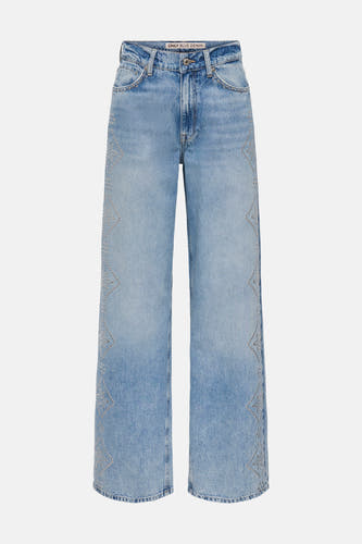 Jeans wide mid blue denim - ONLY®