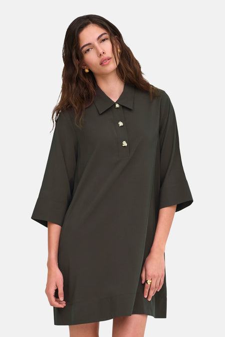 Robe à manches courtes - Mulch