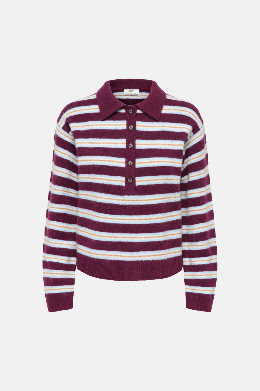 Pull col V multicolore - JDY
