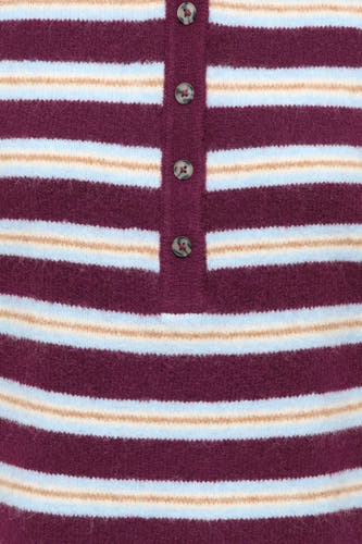 Pull col V multicolore - JDY
