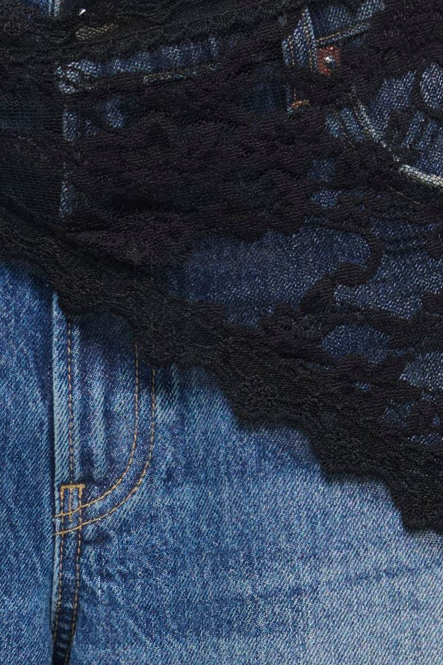 Jeans wide mid blue denim - ONLY®