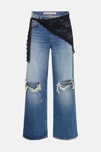Jeans wide mid blue denim - ONLY®