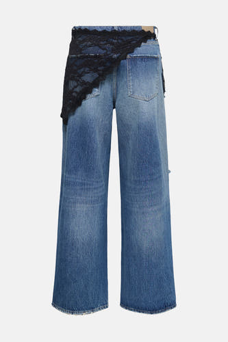 Jeans wide mid blue denim - ONLY®