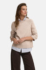 Pull col O beige - ONLY®
