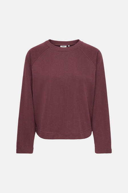Sweater O hals - rood