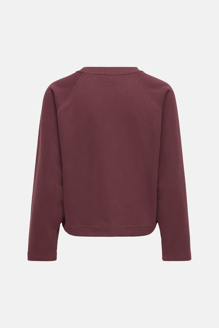 Sweater O hals - rood