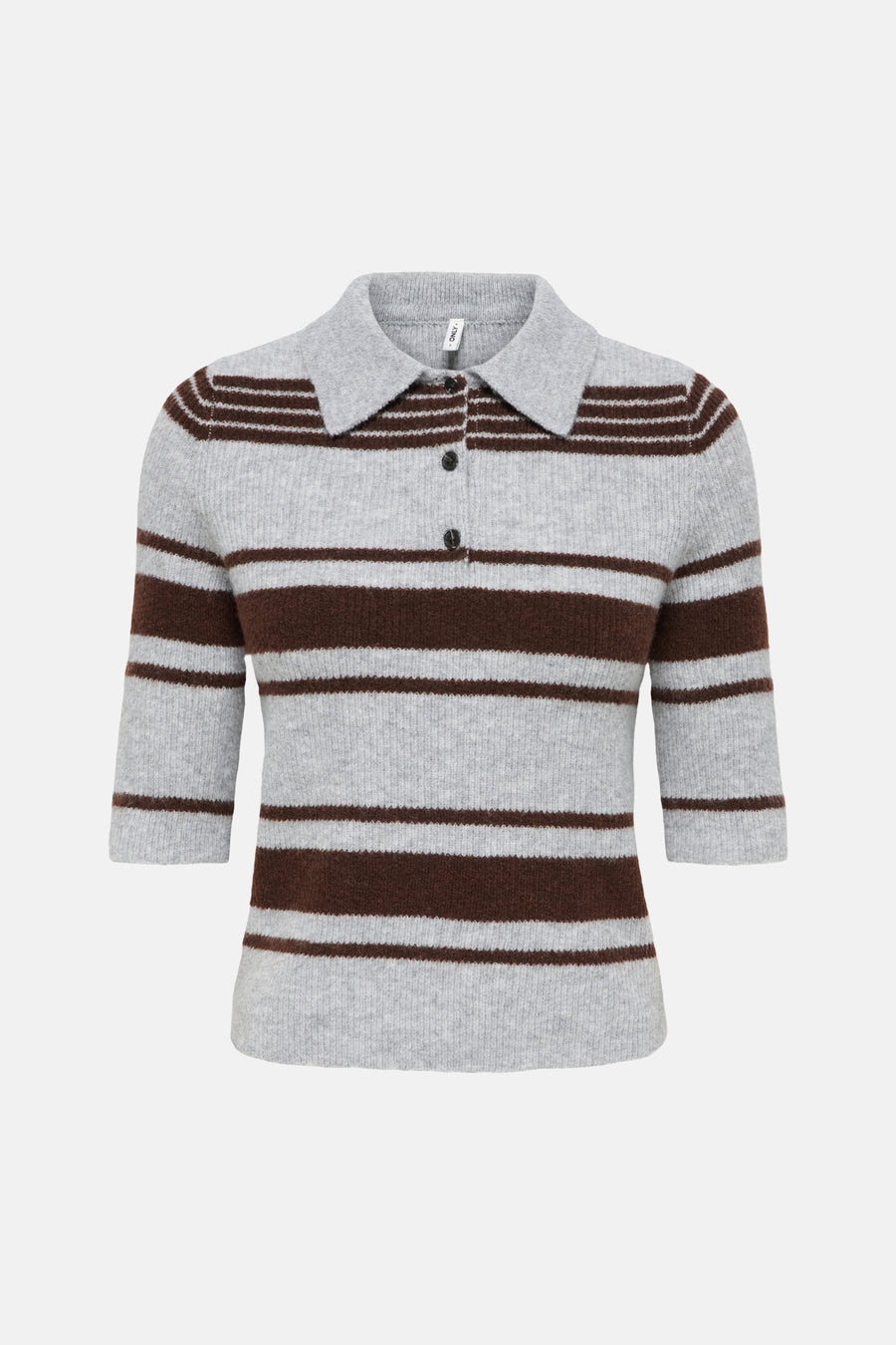 Trui met V-hals grijs - ONLY®