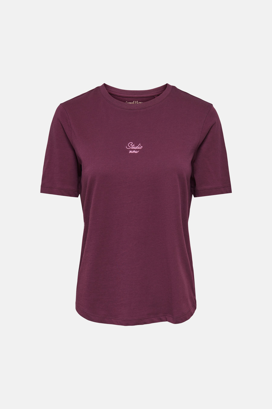 Top uni manche courte rouge - ONLY®