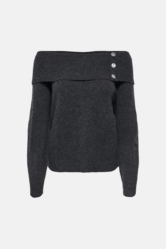 Pull col O gris - JDY