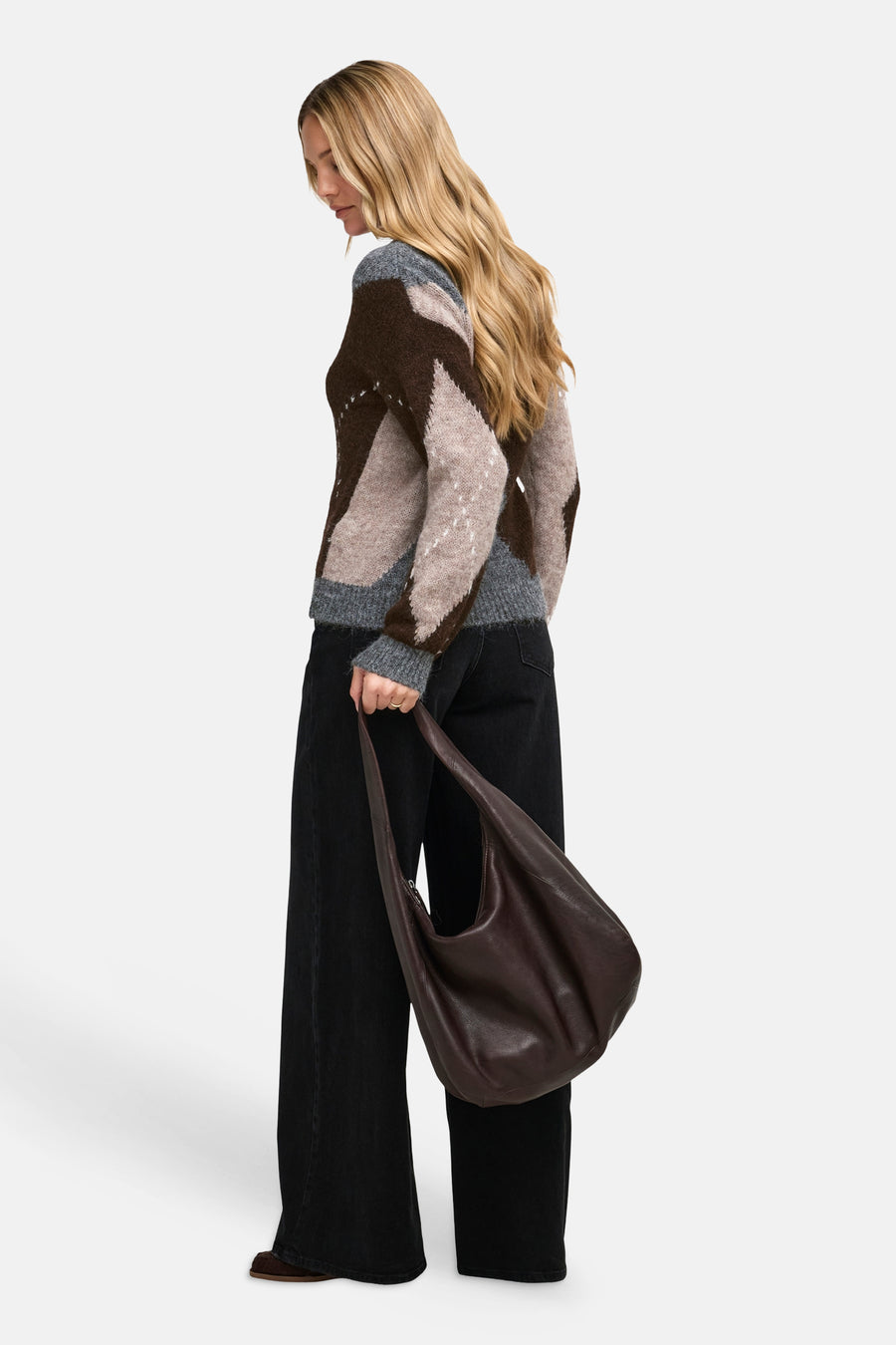 Pull col O gris - JDY