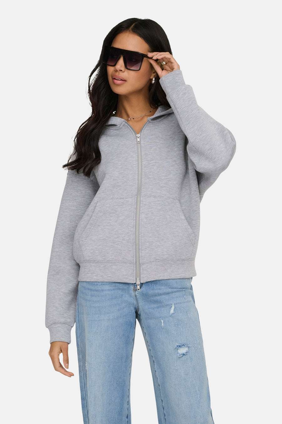 Sweater (gilet) grijs - ONLY®