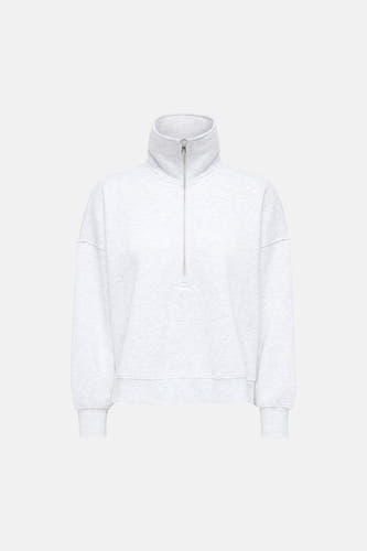 Sweater O hals - Light Grey Melange