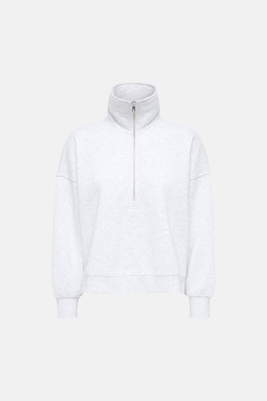 Sweater O hals - Light Grey Melange