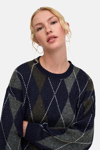 Pull col O bleu - ONLY®