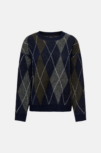 Pull col O bleu - ONLY®