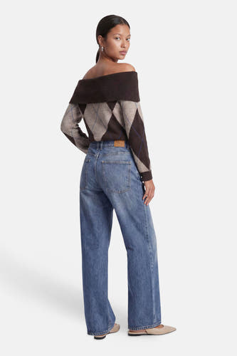 Trui (offshoulder) bruin - ONLY®